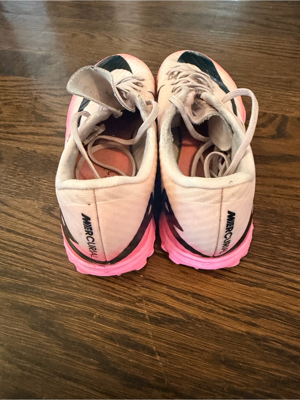 Nike Mercurial Vapor 15 Academy Turf Pink Foam Turf Shoes Size 6.5 - Picture 4 of 5